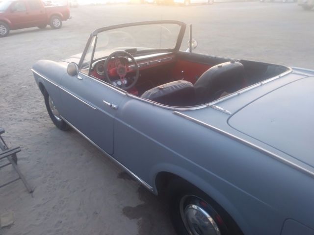 1960 fiat 1200 cabriolet convertible