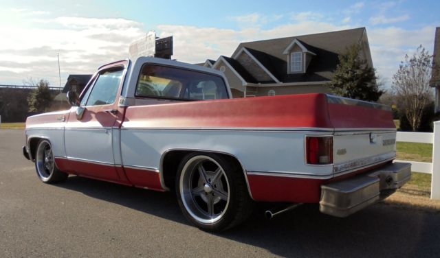 1980 chevrolet c10 lowered new 20" wheels and tires