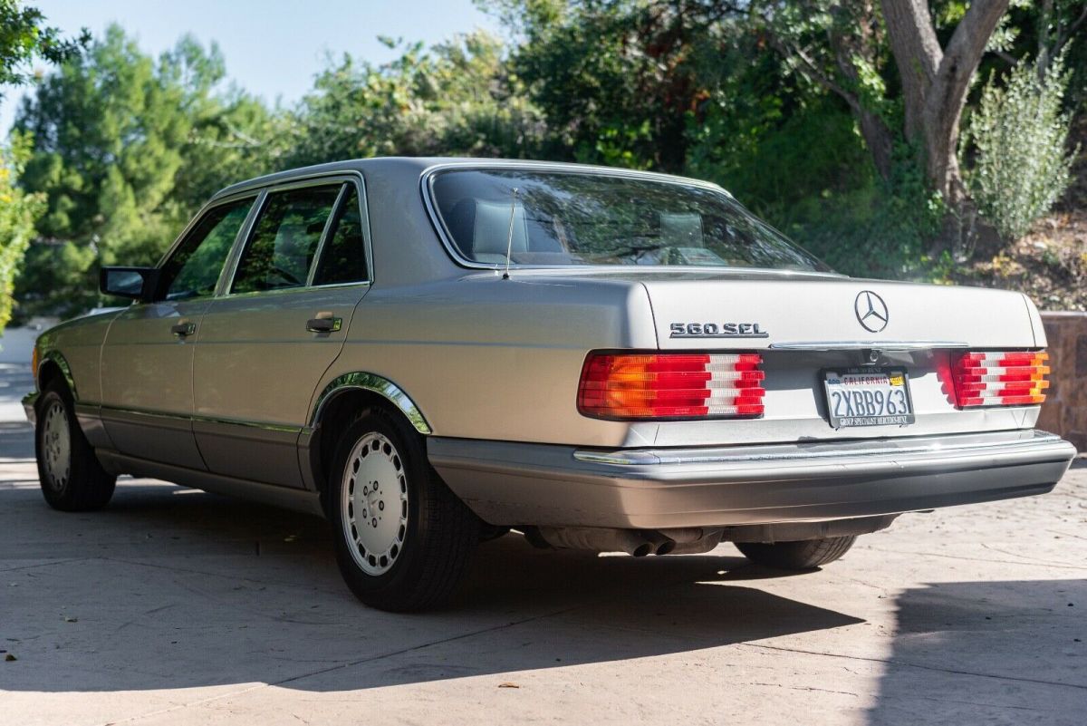 1988 mercedes benz 560sel - 81k miles! perfect condition - chocolate interior!