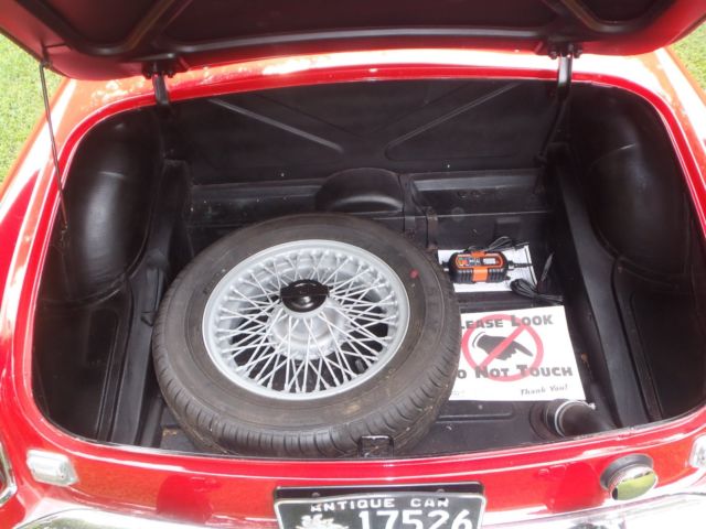 1968 mgb convertible 4 spd