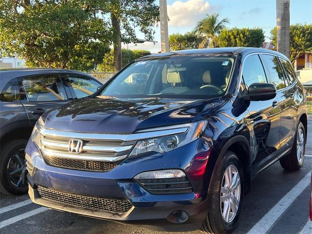 2018 honda pilot lx