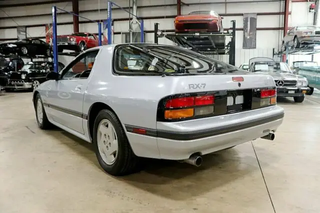 1986 mazda rx-7 gxl 24865 miles arctic silver metallic coupe 1.3l rotary 5-speed