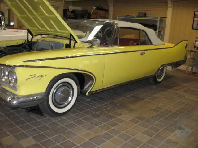 1960 plymouth fury 42302 miles black convertible 383 v8 3 speed automatic