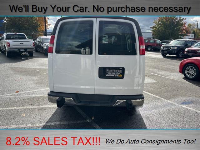 2016 gmc savana 2500 work van