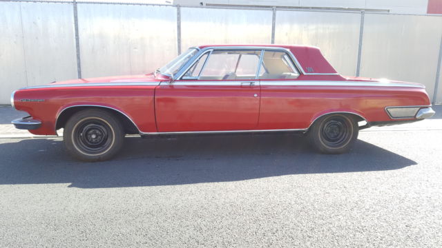 1963 dodge polara 383 v8 big block celebrity owned