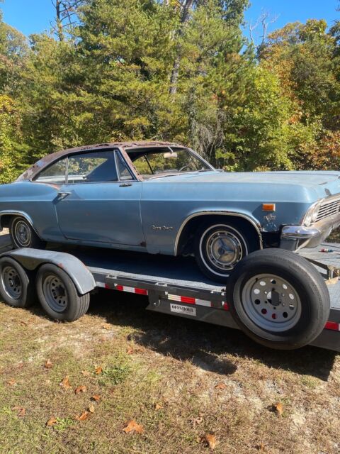 1965 chevrolet impala blue rwd automatic super sport