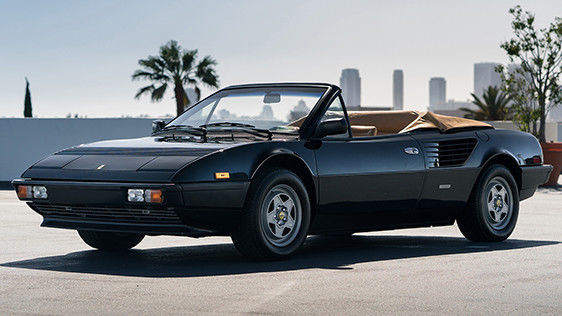 1985 ferrari mondial quatrovalvole cabriolet 11600miles
