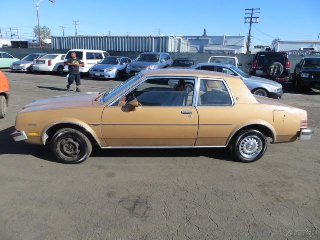 1980 buick skylark 2.5l 4-cylinder automatic gas no reserve