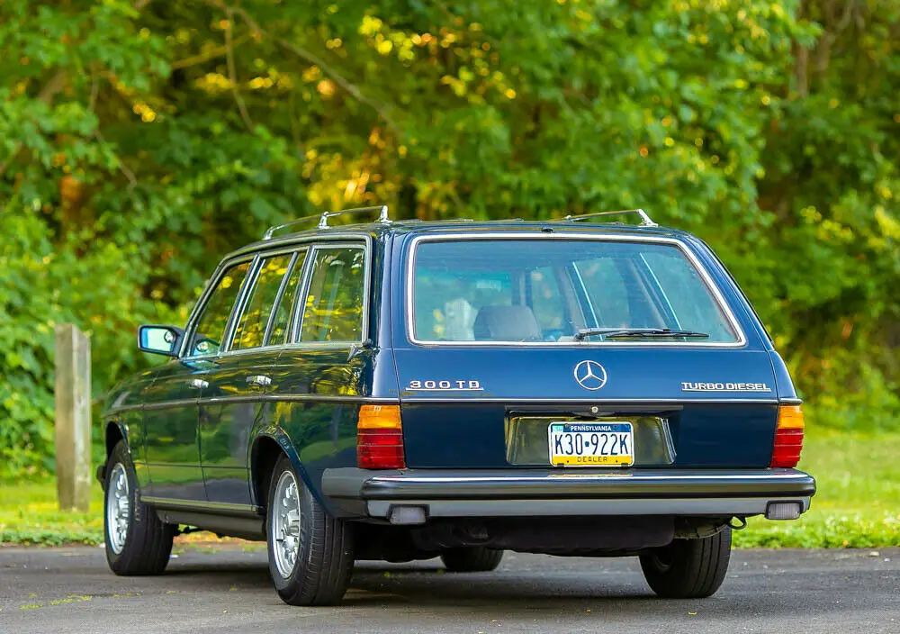 1985 mercedes 300tdt 300 td wagon turbo diesel oregon 3rd row serviced