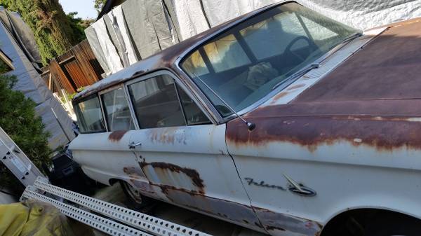 1963 ford falcon 2-door wagon, project car or for parts...very rare!
