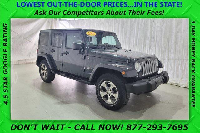 2016 jeep wrangler unlimited sahara