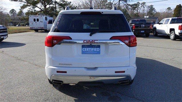 certified 2019 gmc acadia fwd denali gloucester, va 23061 for sale in gloucester, virginia