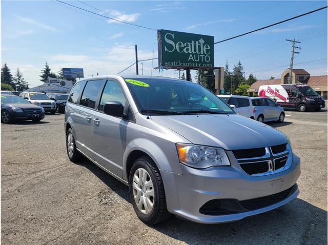 2018 dodge grand caravan se