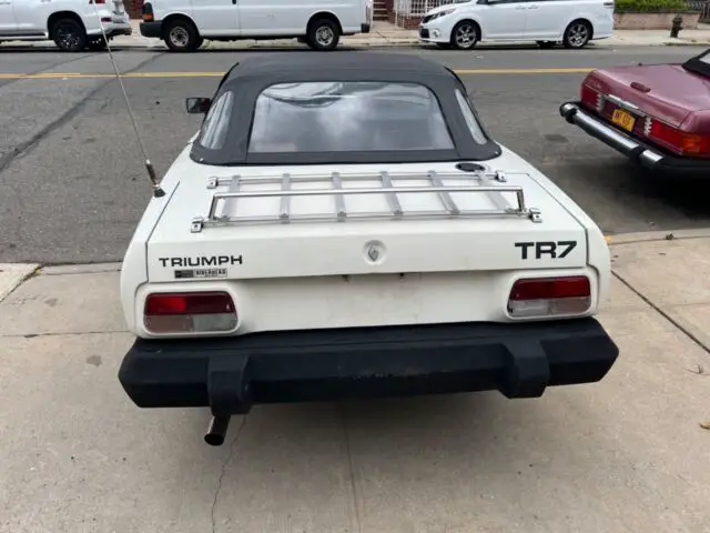 1980 triumph tr 7 cabriolet convertible manual