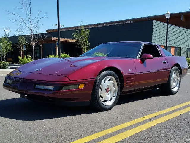 1993 corvette 40th anniversary ruby red edition, 61,834 miles, all original 93