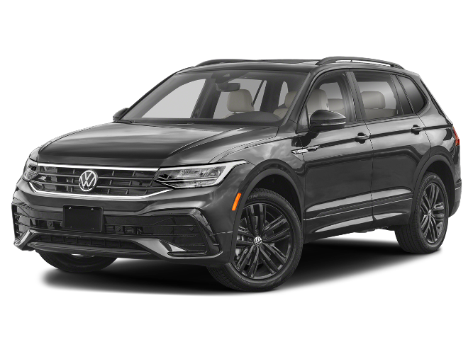 new 2024 volkswagen taos/tiguan 2.0t se r-line black