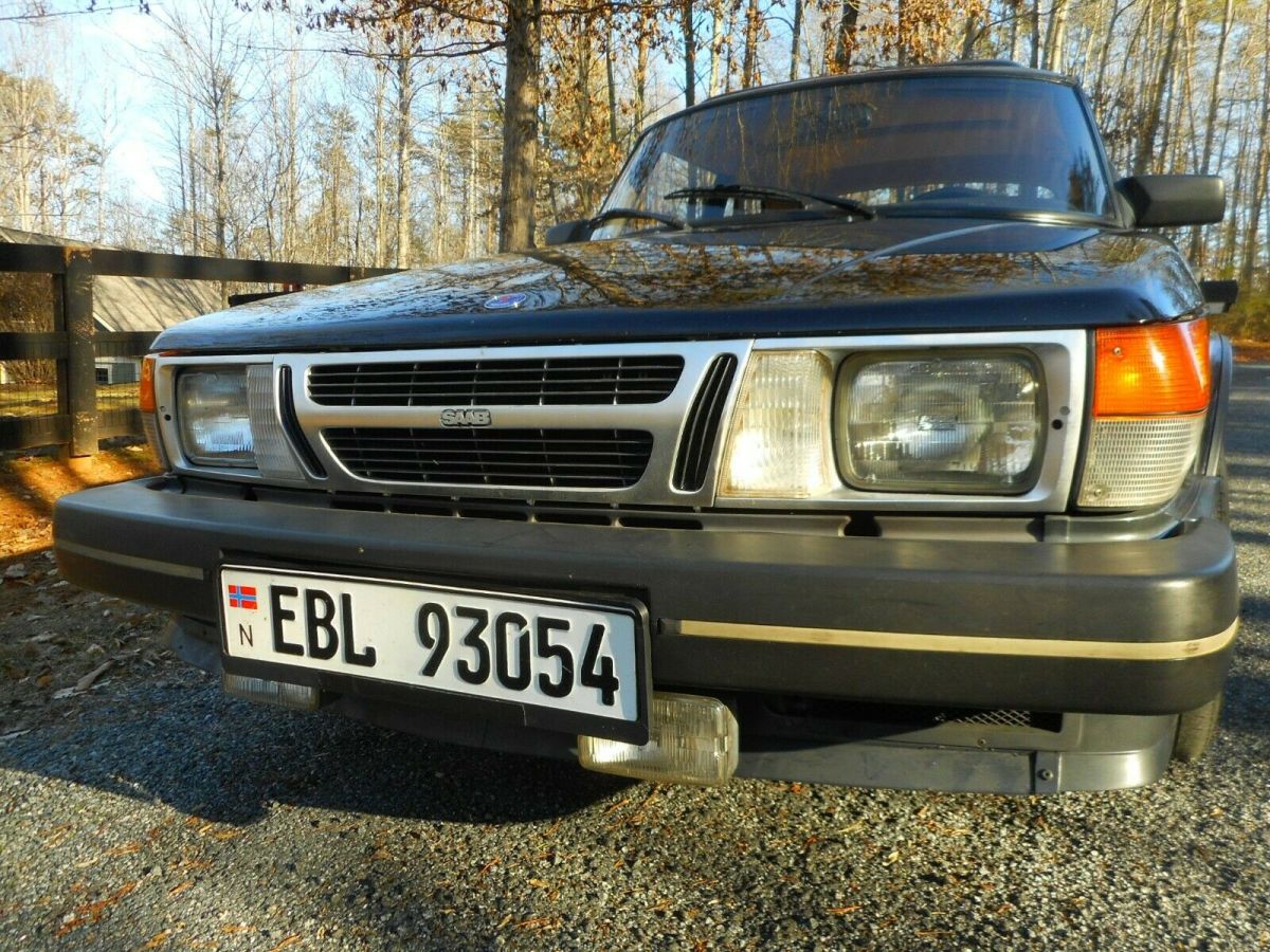 1985 saab 900 turbo spg, rare 1st year "flat-nose", collector owned, 5-spd aero