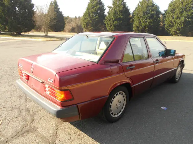 1989 mercedes 190e 2.6l l6 sohc 4door sedan