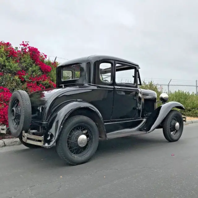 1930 ford model a rumble seat coupe ~ very original california garage-find car