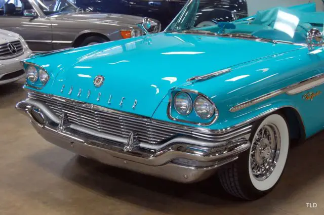1957 chrysler new yorker, indian turquoise with 57540 miles available now!