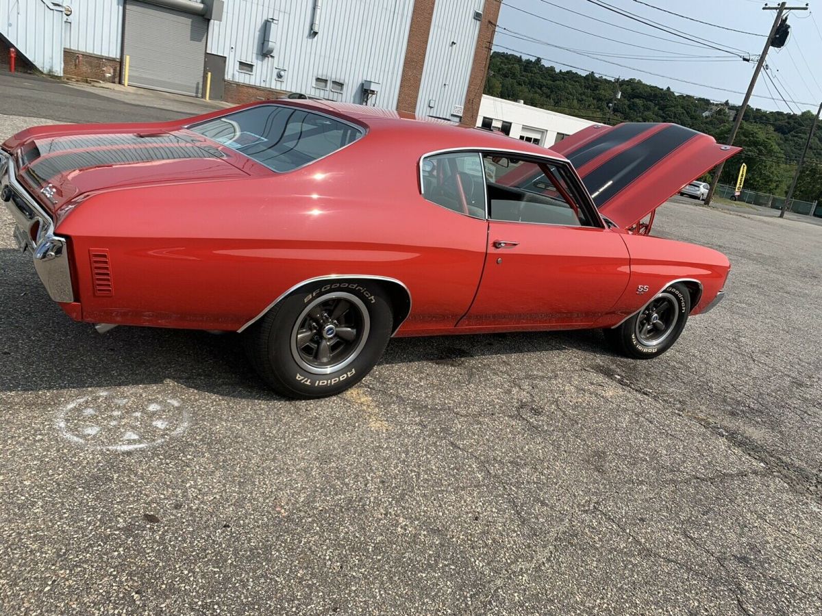 1972 chevrolet ss chevelle sedan black rwd automatic