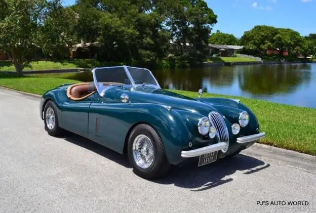 1952 jaguar xk 120 replica 351 v8 4 speed manual transmission