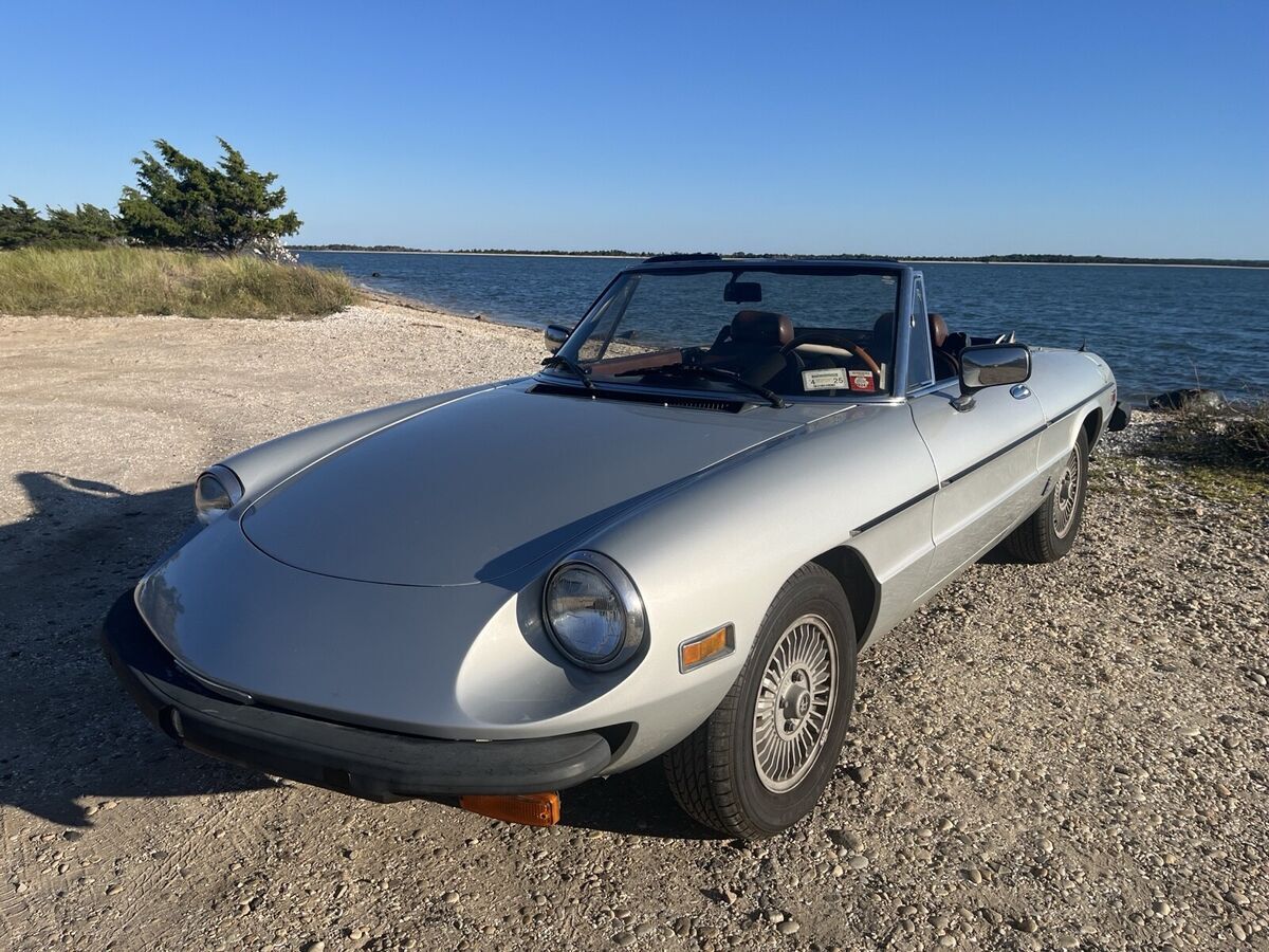 1981 alfa romeo spider convertible grey 2000 spider