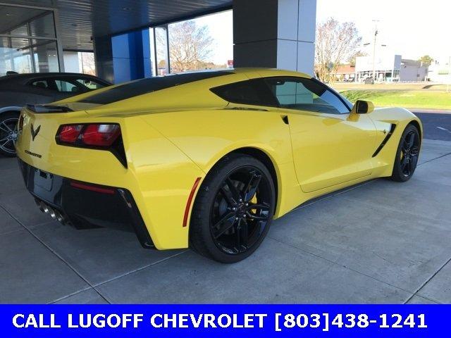 used 2019 chevrolet corvette stingray coupe w/ 1lt lugoff, sc 29078 for sale in lugoff, south carolina