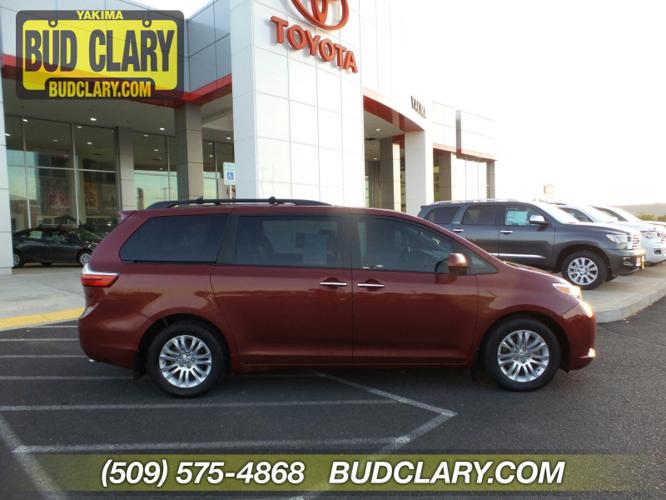 used 2016 toyota sienna xle union gap, wa 98903 for sale in sumach, washington