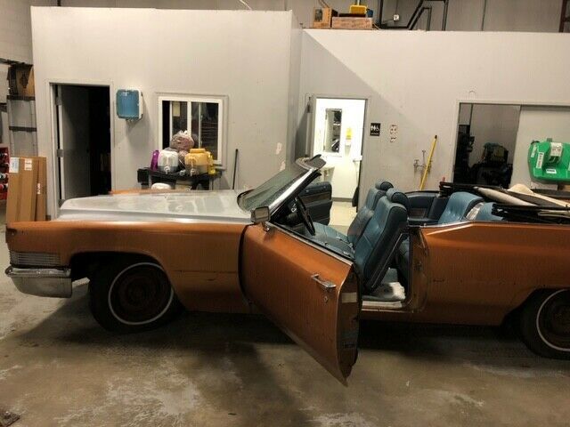 1970 cadillac coupe convertible