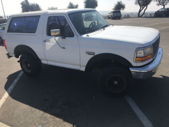 ford bronco xl