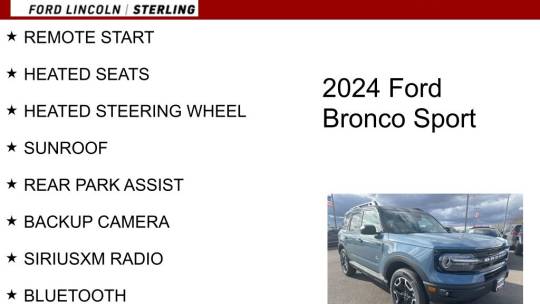 2024 Ford Bronco Sport