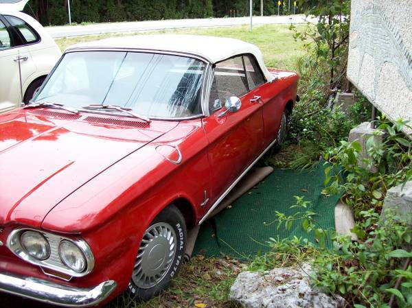 classic chevrolet corvair monza convertible spyder - best deal on a corvair now!