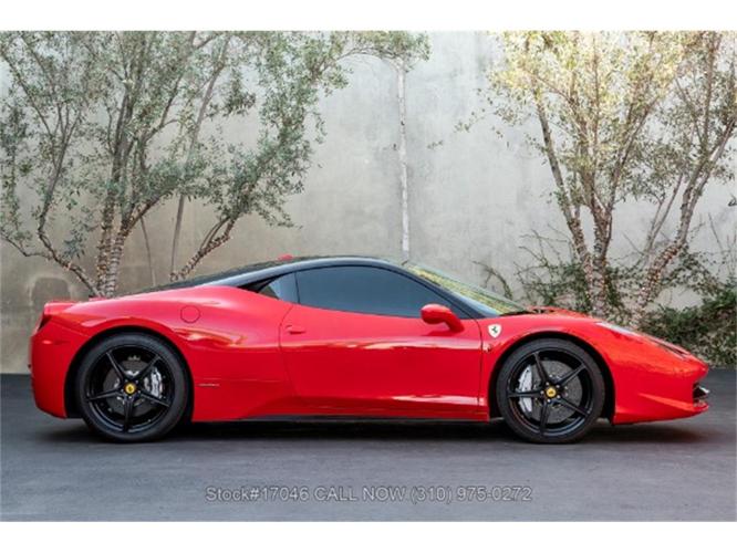 2011 ferrari 458 in beverly hills, california
