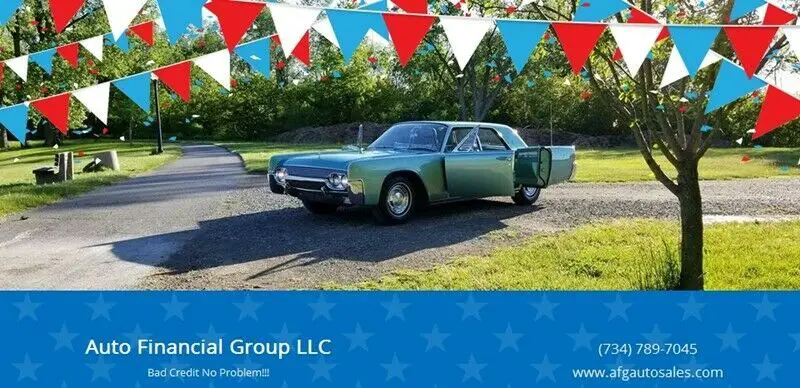 1961 lincoln continental automatic rwd v8 7.0l gasoline