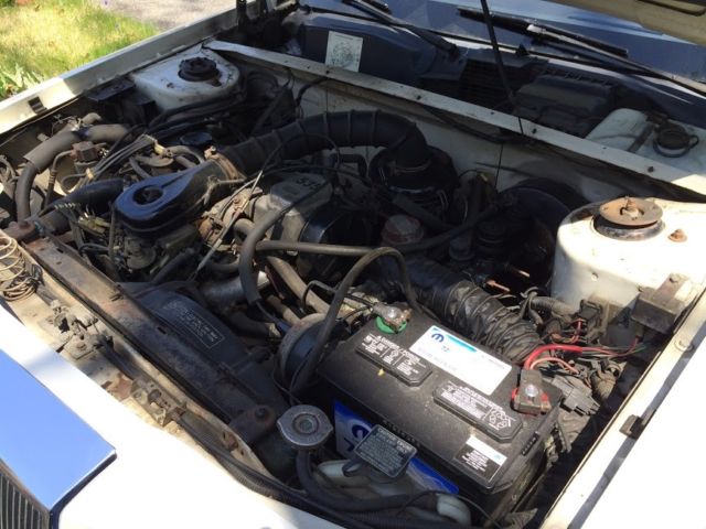 1982 chrysler lebaron conv - orig time capsule, 47k, one owner