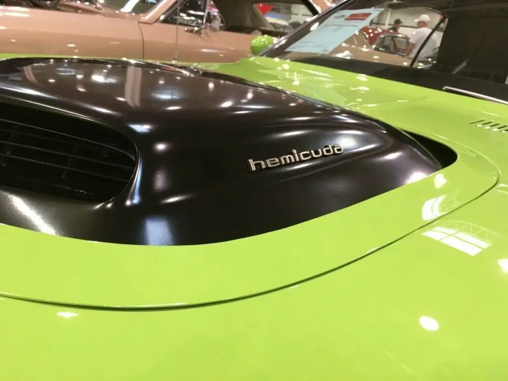 plymouth barracuda / cuda sub lime green with 50 miles, for sale!