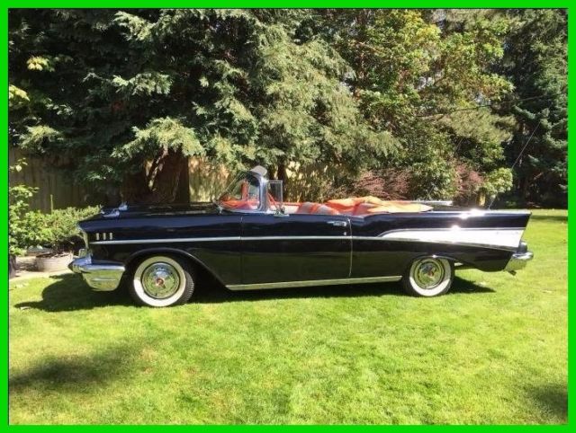 1957 bel air automatic convertible frame-off v8