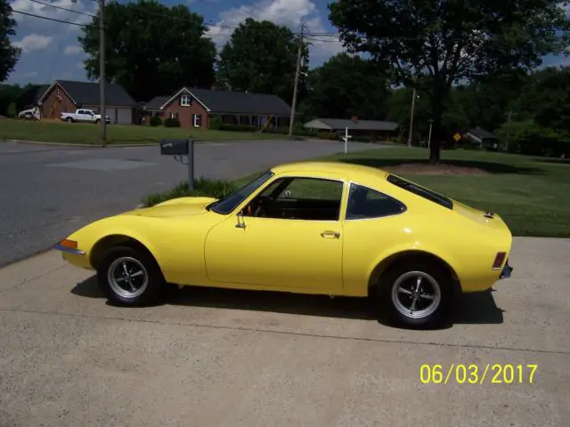 restored 1973 opel gt