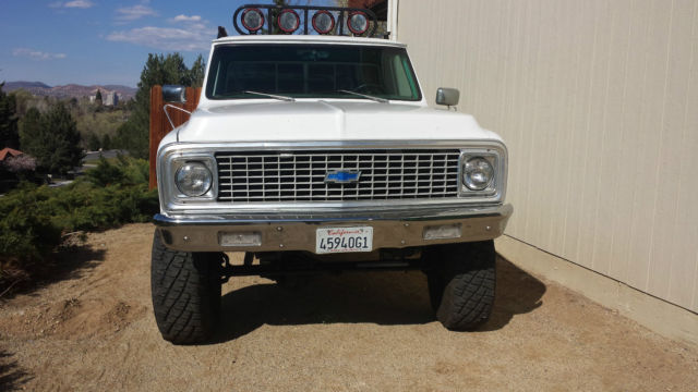 1972 chevy k20 4x4 3/4 ton truck