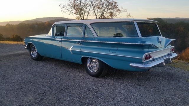 1960 chevrolet impala parkwood wagon original paint