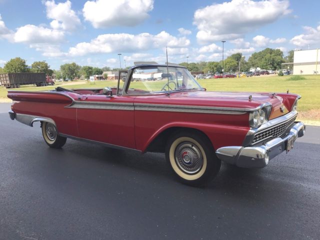 1959 ford fairlane galaxie 500 convertible
