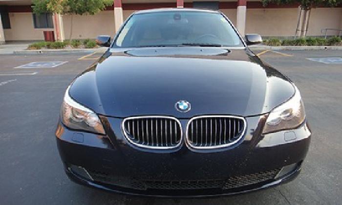 obo 2008 bmw 535i sedan twin-turbo 6-speed manual low miles 66k clean title in glendale, ca