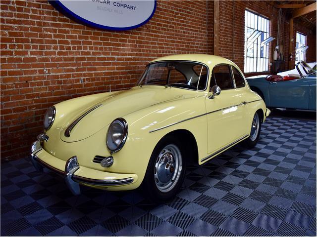 1960 porsche 356b, condor yellow with 105266 miles available now!