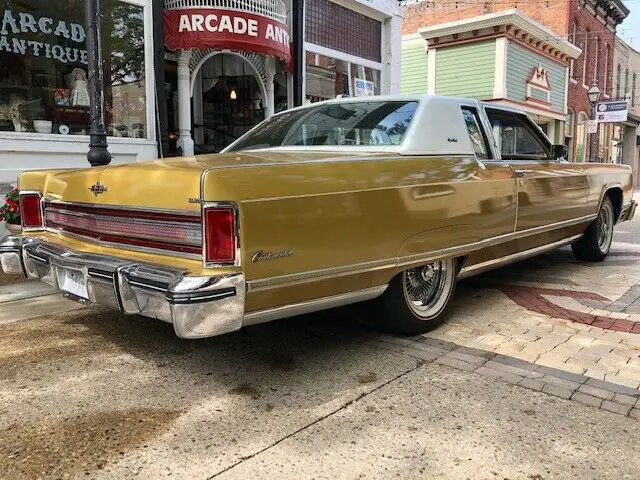 extremely clean! 1976 lincoln continental coupe