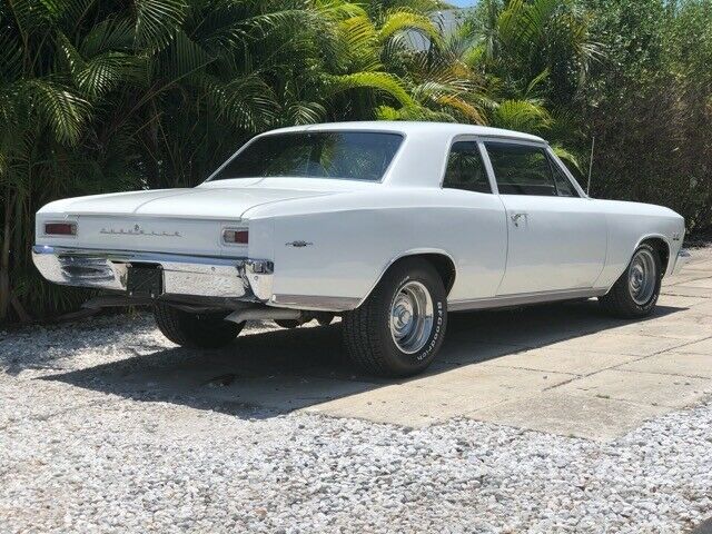 1966 chevrolet chevelle 2 door 95273 miles white 396 big block automatic