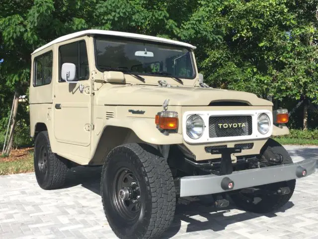 1981 all original toyota land cruiser fj40(video)