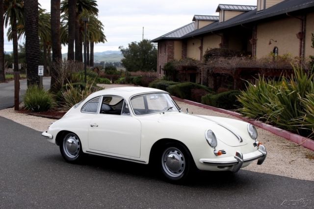 rare 356 1600sc electric-sunroof super coupe 1-owner #match calif garaged solid