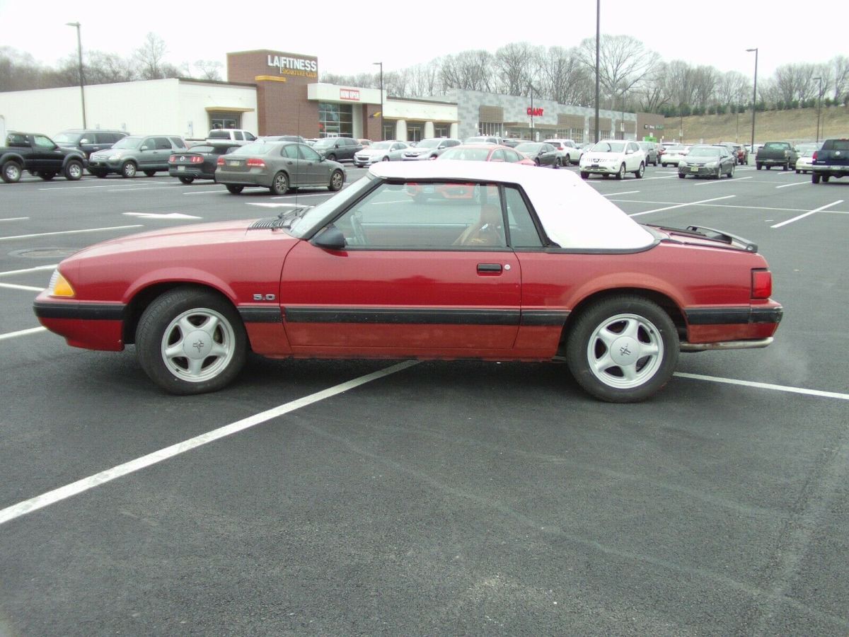 1987 mustang lx 5.0 convertible