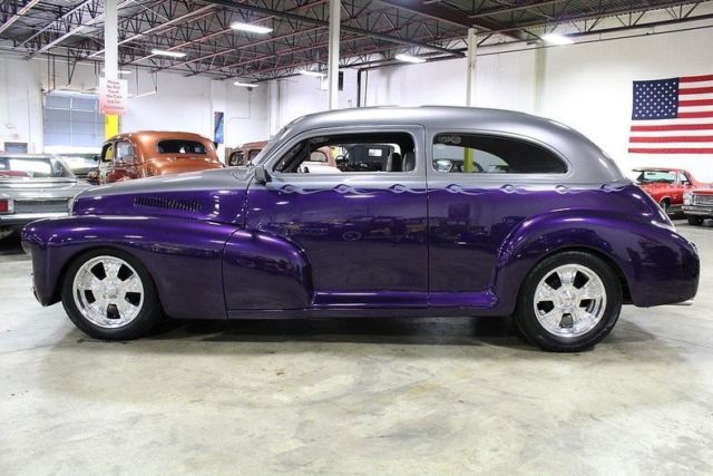 1947 chevrolet stylemaster 23860 miles purple coupe 350 v8 4 speed automatic